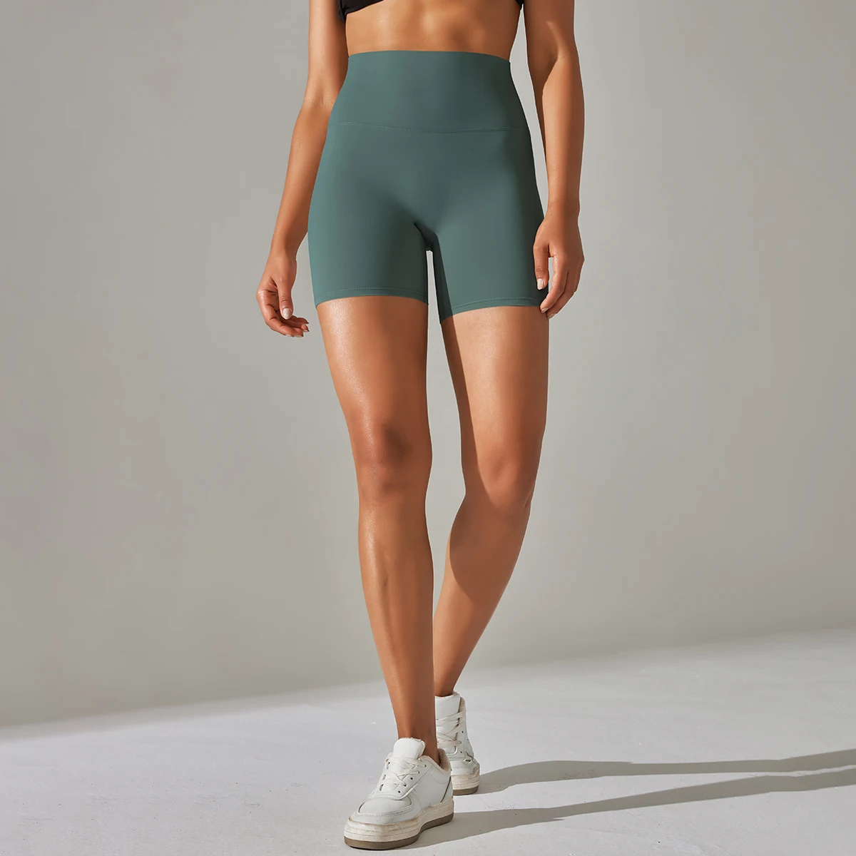 Yoga Shorts Vrouwen Fitness Shorts Running Fietsbroek Ademende Sport Leggings Hoge Taille Zomer Workout Gym Shorts