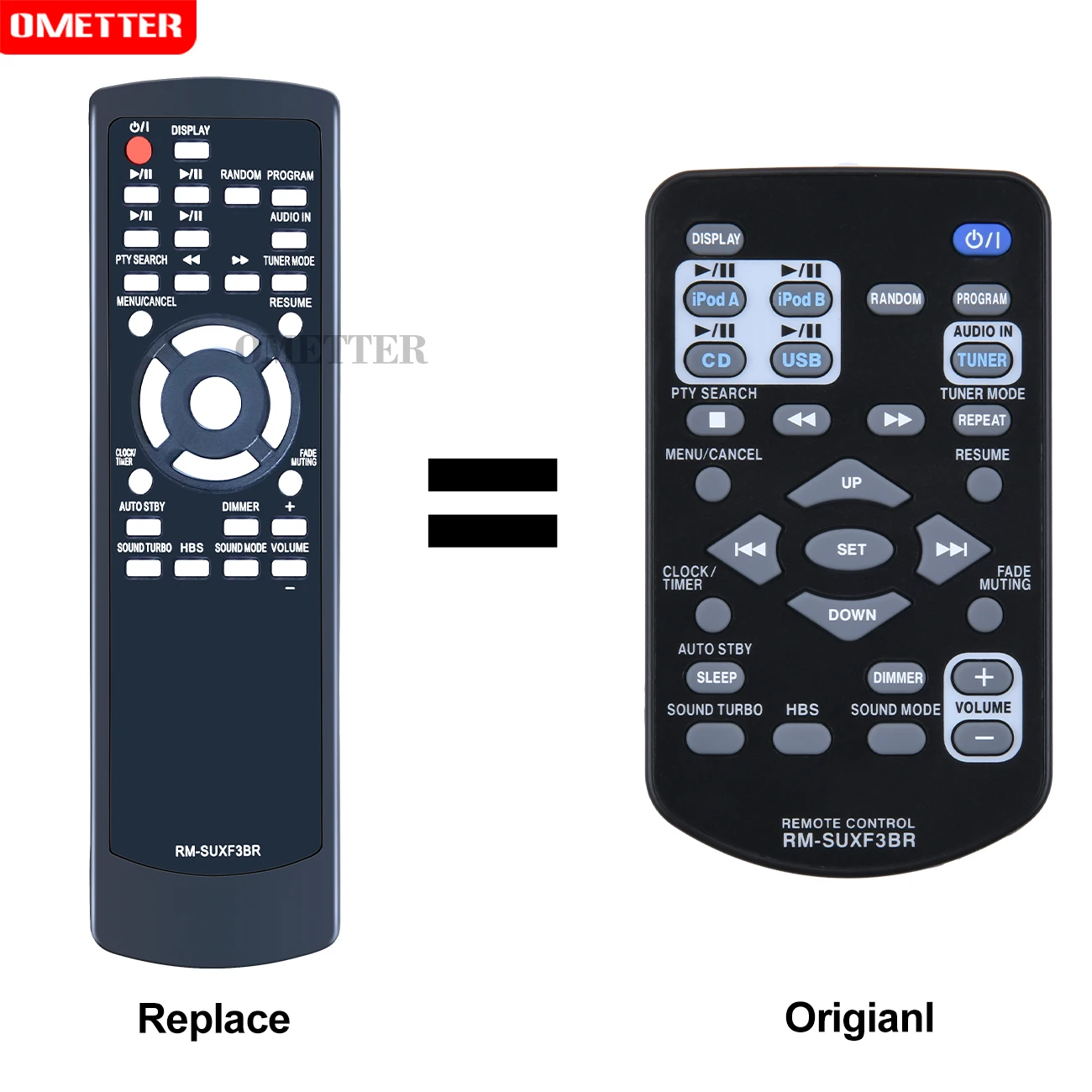 

Remote control use for JVC RM-SUXF3BR Audio System Cd Player RM-SUXF3BR Controller remote control teleconmando fernbedienung