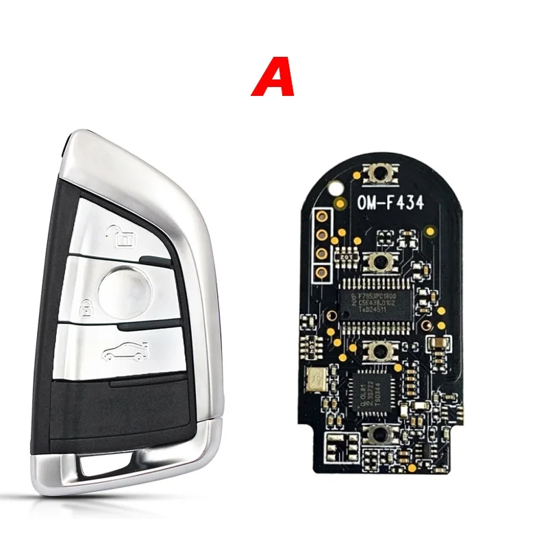 BMW CAS4 FEM Smart Remote Key 433MHz PCF7953P Black PCB CN006079-ZFB 1