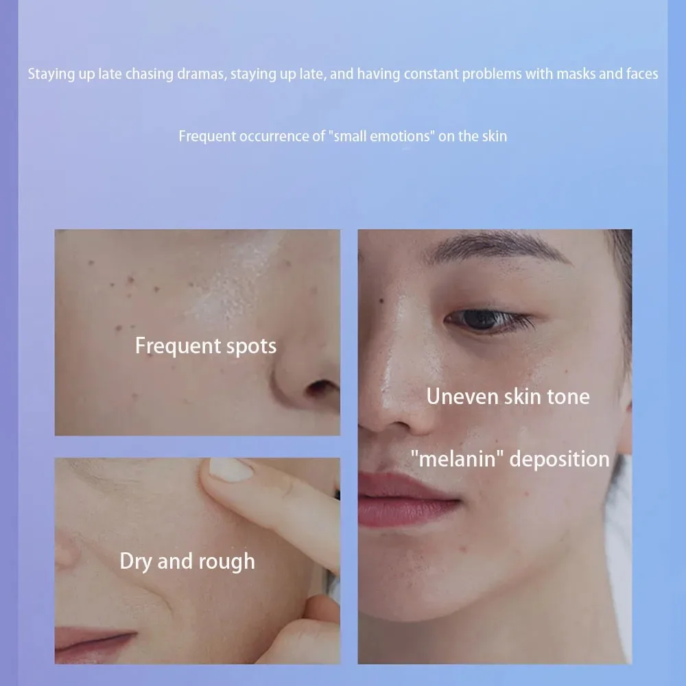 Blue Copper Peptide Tight Lifting Serum Astaxanthin Anti-Aging Wrinkle Essence Oil Control Shrink Pores Facial Essence 30pcs/set 2