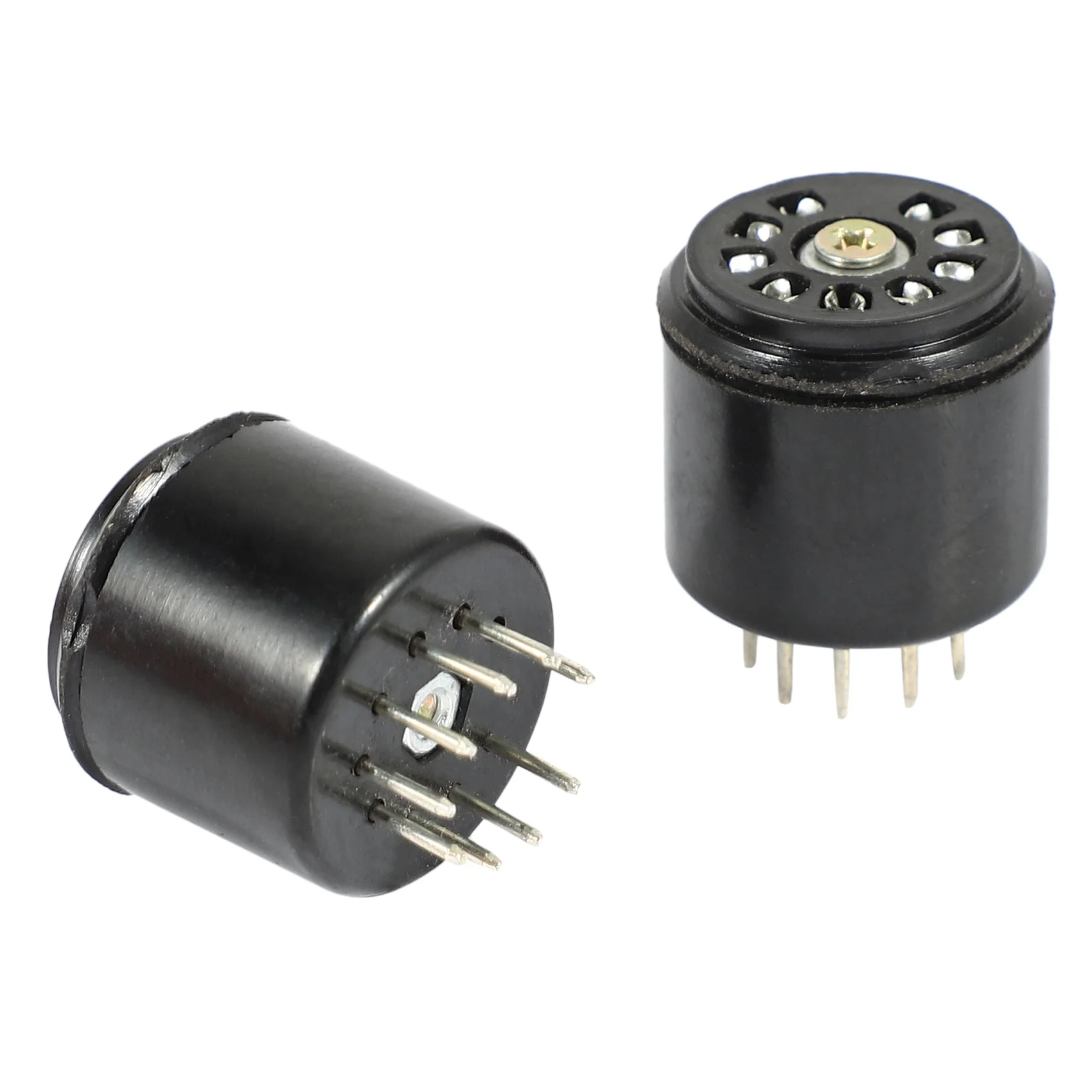 New 4x 9Pin Bakelite Vacuum Tube Socket Saver base For 12AX7 12AU7 ECC82 ECC83 amps, 4 Pcs