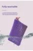 TPE pectin pillow jelly pillow washable pillow gel pillow purple honeycomb pillow 6