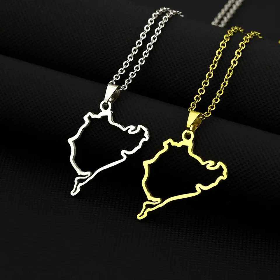 Collana Aquila Tedesca In Acciaio Inox – Pendente Con Stemma Nazionale, Catena 60 Cm, Regalo Simbolico Per Patrioti