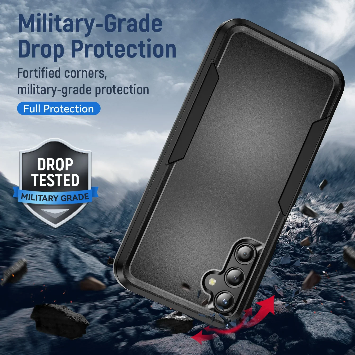 Ultimate Armor Shockproof Phone Case - Durable Back Cover Protection