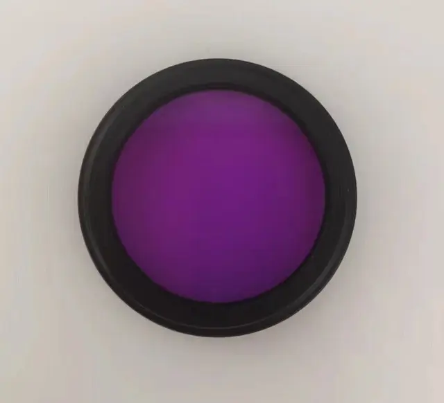 filter lens purple