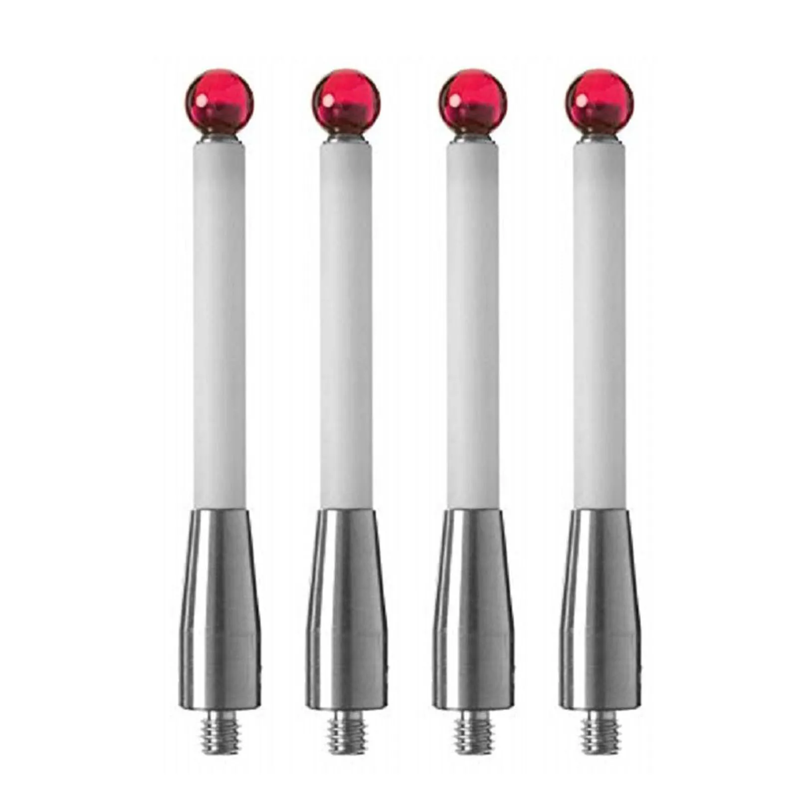 

4PCS Touch Probe Kit M4xD6xL50 Cmm Probe Tip Ceramic Stem A-5000-3709 For CMM Machine Tools 6mm Diameter Metalworking Tool