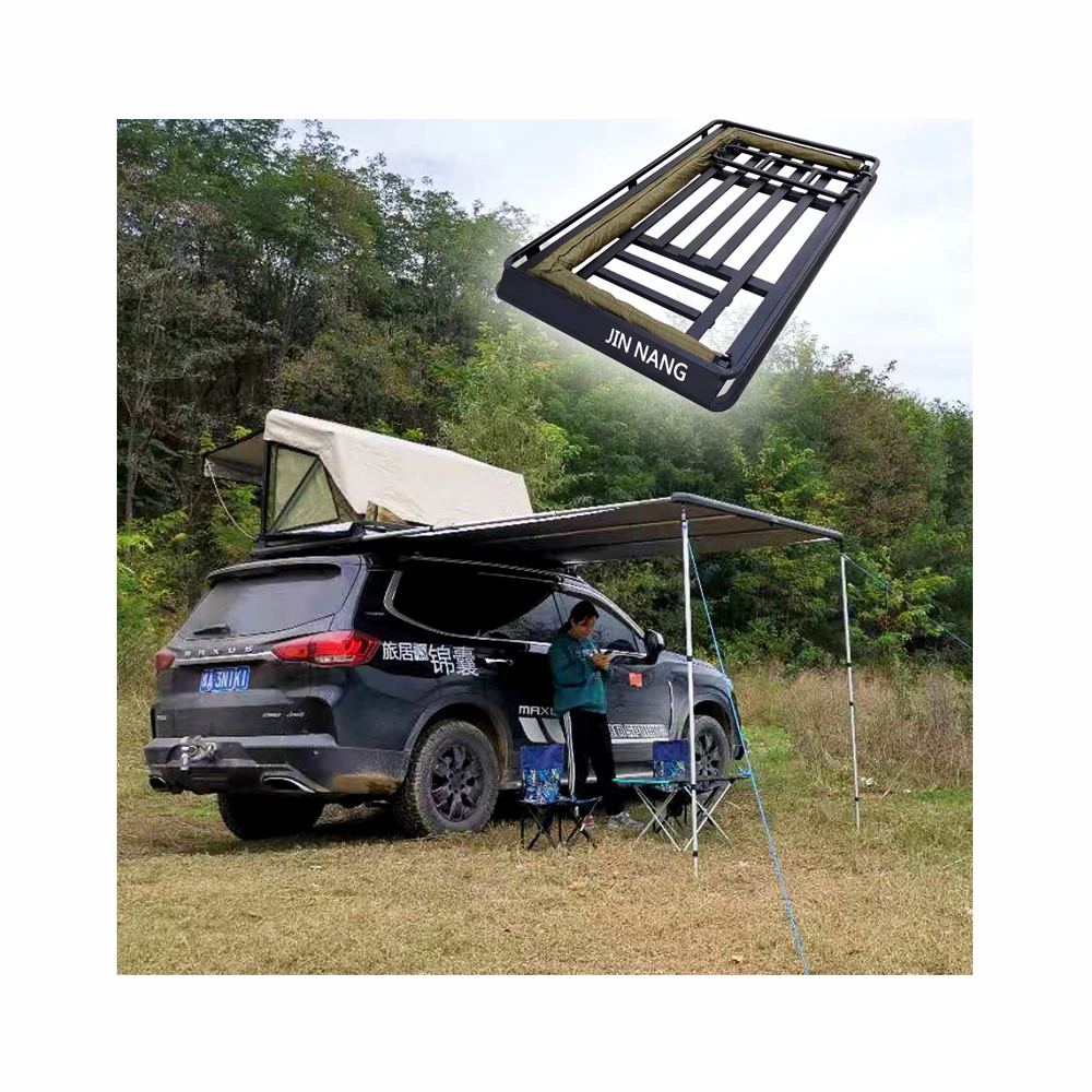 

Hot sale outdoor travel tent top tent car roof luggage rack Hot sale outdoor suv car camping roof top tentcustom