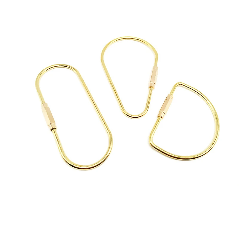 

Brass key ring metal key ring EDC tool car key collection