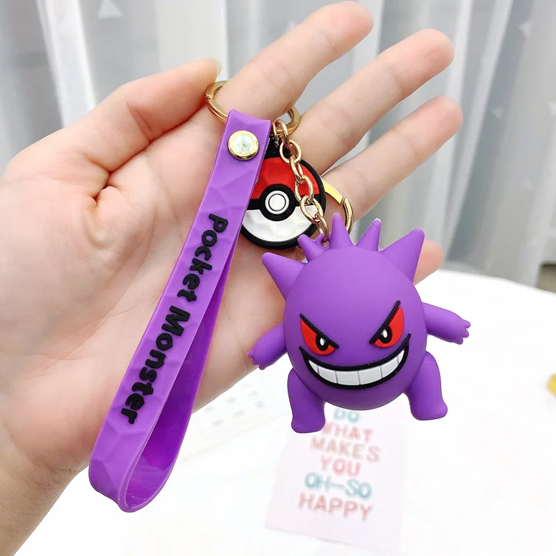 Porte-clés De Voiture Pokémon Pikachu, Personnage De Dessin Animé,  Carapuce, Écureuil, Psyduck, Modèle D'action, Porte-clés Sac À Dos,  Pendentif, Cadeaux - Action & Figurines - AliExpress