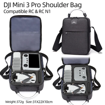 Per Mini 3 Scatola di immagazzinaggio Borsa drone Borsa universale Borse a tracolla a spalla singola Borsa per batteria drone Accessorio DJI Mini 3 Pro