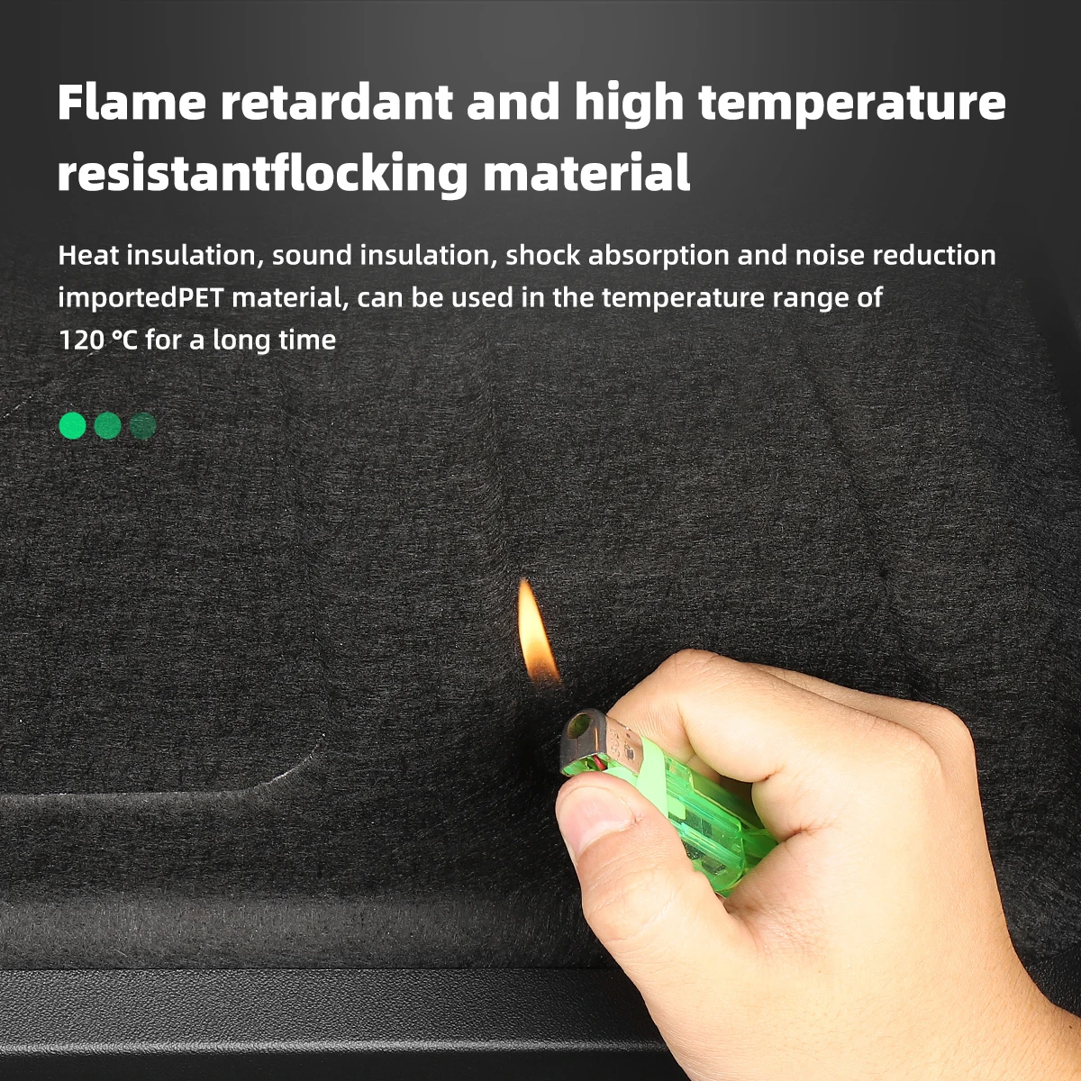 LUCKEASY Front Trunk Lid Sound Insulation Cotton for Tesla Model Y Interior Accessories Hood Trunk Sound Insulation Pad