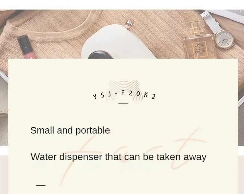 Description Picture 4 of itemInstant Hot Water Dispenser Desktop Small Mini Quick Heating Water Fountain Portable Mineral Water Heater Dispensador De Agua