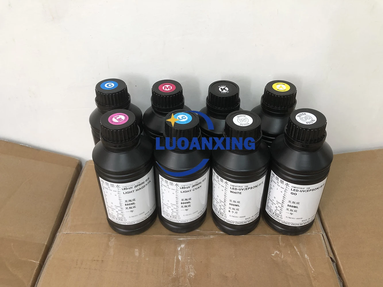 Printer UV Ink 500MLBottle LED For Epson i1600 L800 L805 L1800 I3200 R330 1390UV Printer UV Varnish Gloss DTF foil varnish