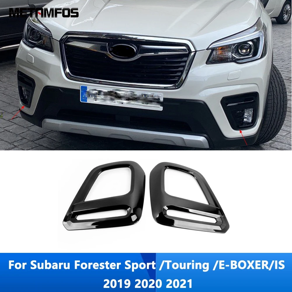 SK5フォレスタースポーツ純正フォグカバー　純正フォグレンズ スバル フォレスター SK SK5 SPORT 純正フォグランプ 角形
