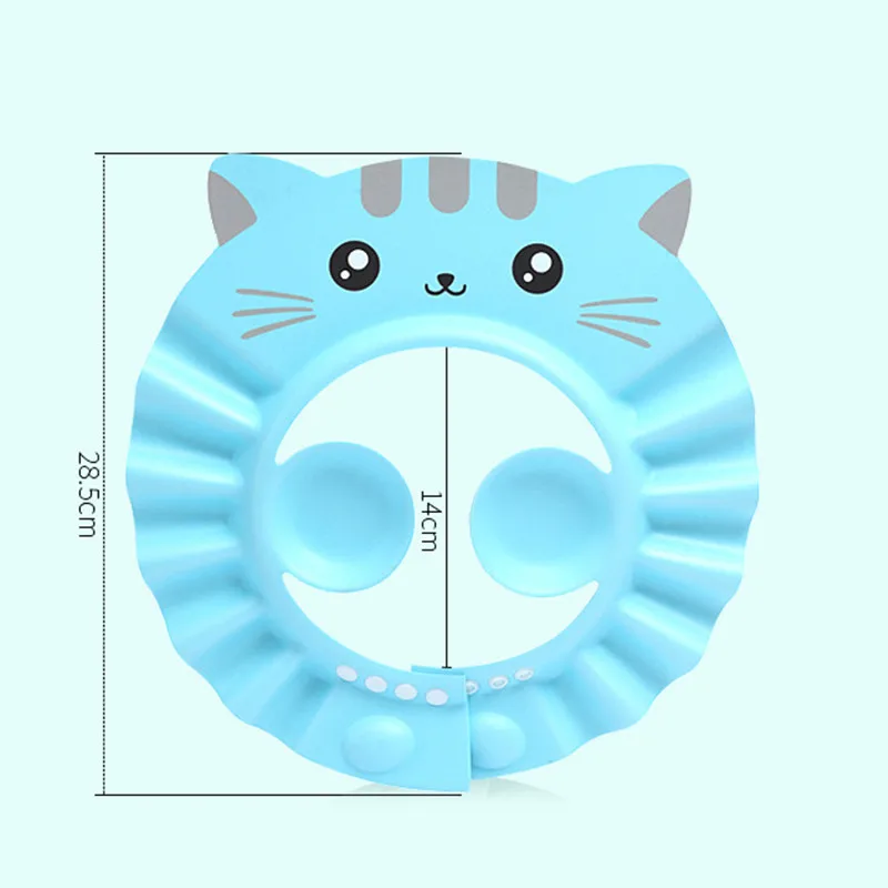 Adjustable Baby Shower Hat for Kids Ear Protection hair wash hat shampoo shower cap hair wash shield