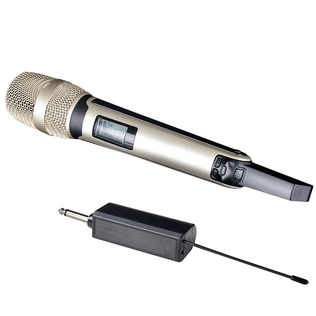 Wireless Karaoke Microphone Dynamic UHF Home Studio Recording For Computer  Audio Professional DJ Speaker Conference