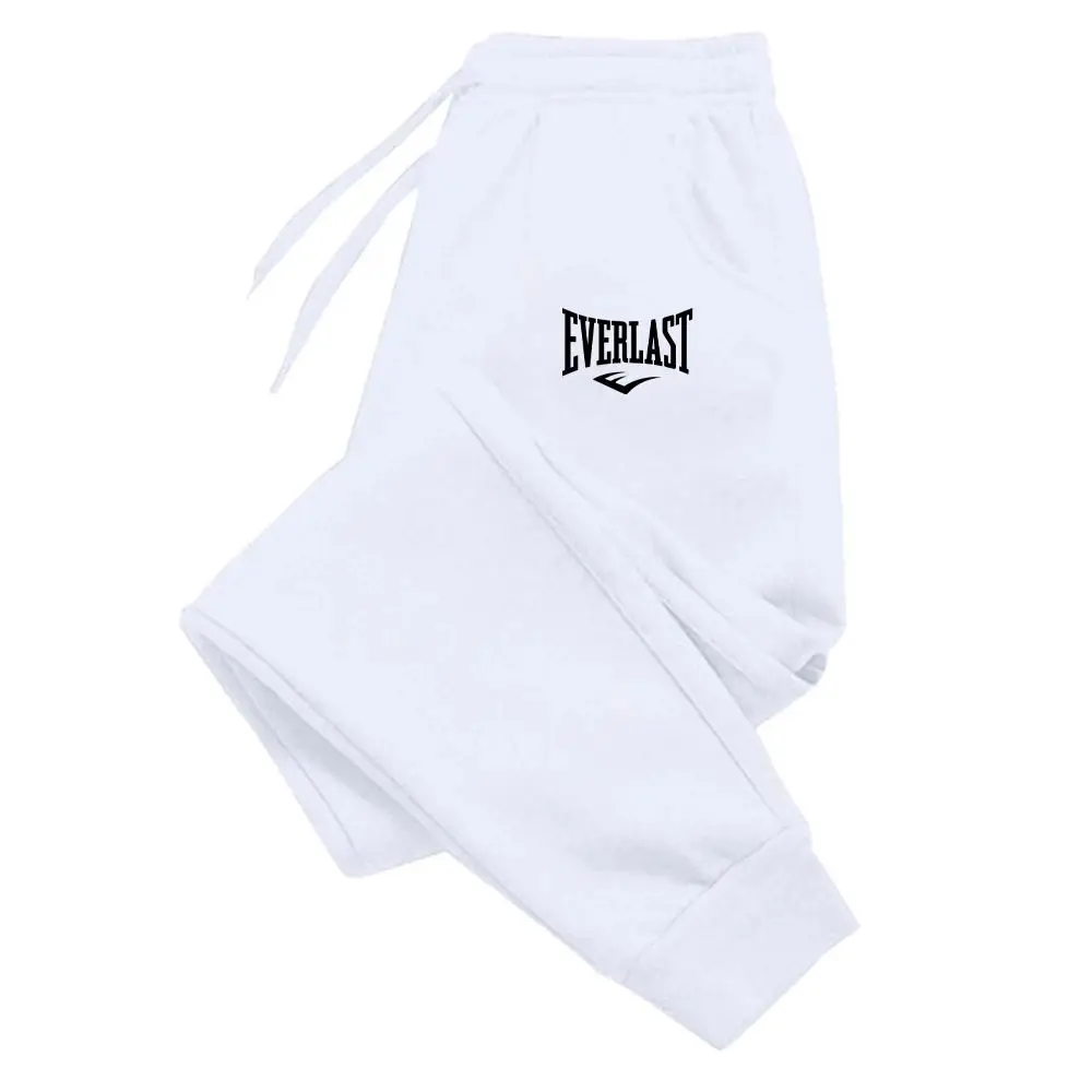 New Printed Pants Autumn EVERLAST Men/Women Running Pants Joggers Sweatpant Sport Casual Trousers Fitness Gym Breathable Pants 5
