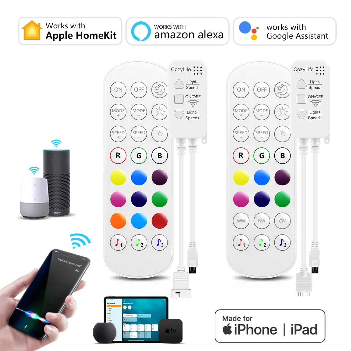 Apple Led Strip Controller | Apple Homekit Rgb Controller Rgb Led - Aliexpress