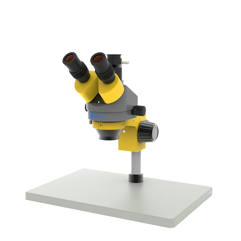 

Kailiwei Professional Industrial Stereo Electronics 7-45X HD Trinocular Microscope For Mobile Phone PCB Soldering Welding Repair