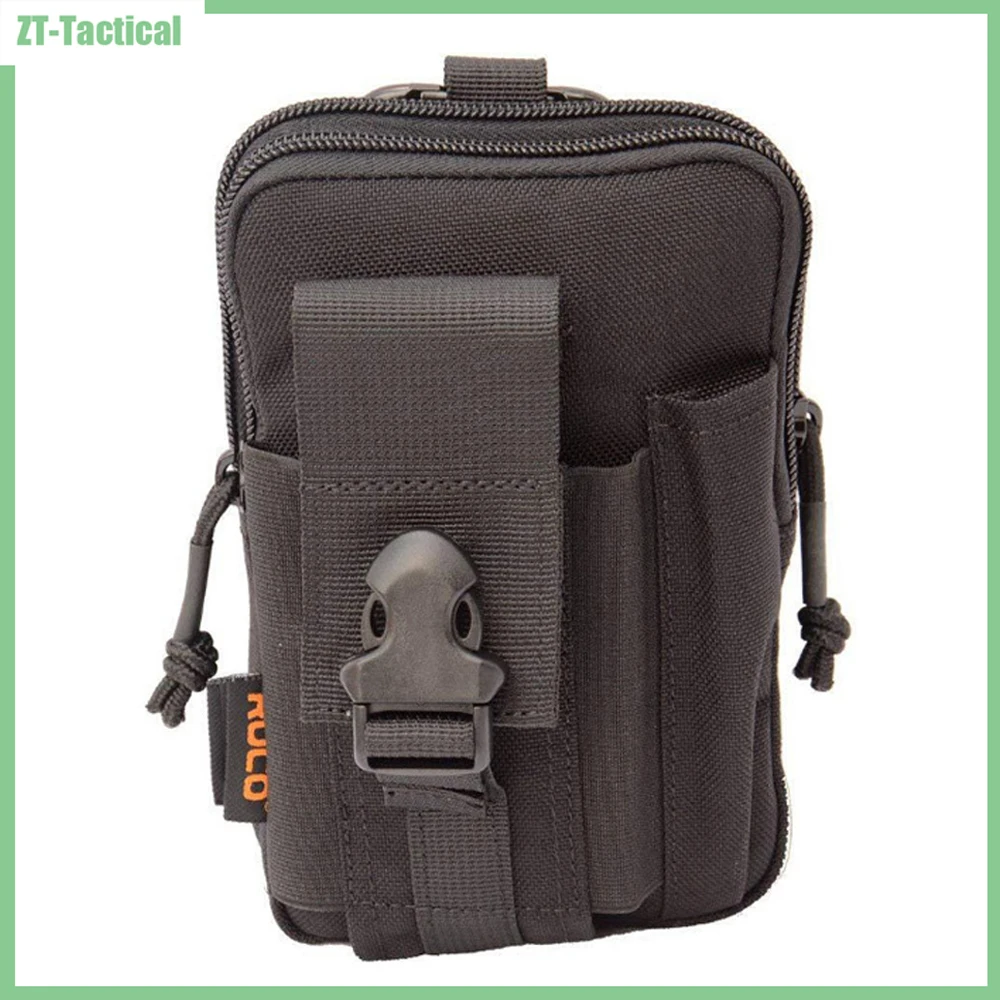 Tactical Molle EDC Utility Pouch Gadget Belt Waist Bag with Cell Phone Holster Holder