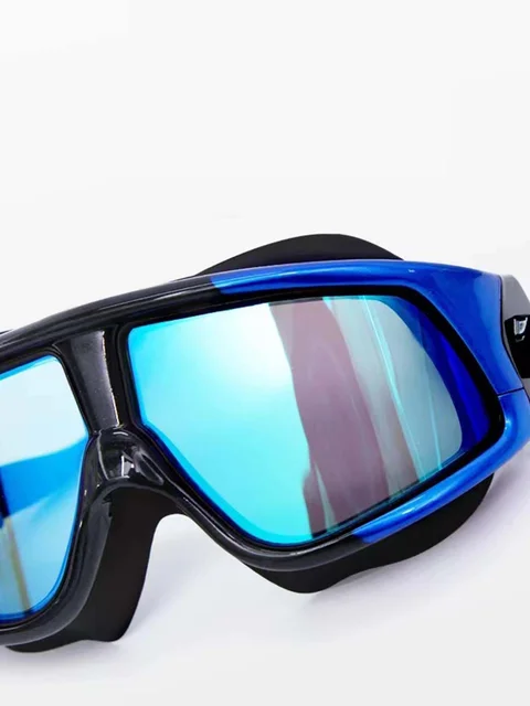Professional Swimming Goggles HD Waterproof Anti Fog Silicon Swimming Cap Water Racing Sports Equipment for Men Women 6