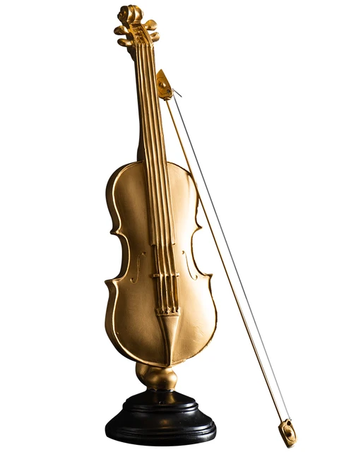 Modern Luxury Violin Model Ornaments: Enhance your space with elegance