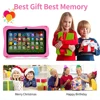 BDF 7 Inch Kid Android Tablet Android, 32GB ROM,1TB Expand,5G WiFi,4000MAH Battery,Dual Camera, Children's Gift Kids Software 4