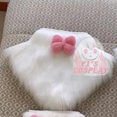 Furry Head Accessories Fur Collar Fursuit Kigurumi Head Neck Part
