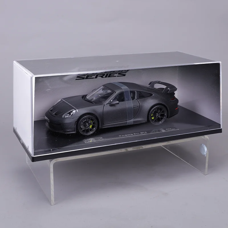 New Bburago 1:18 50th Anniversary Carbon Fiber Porsche 911 Gt3