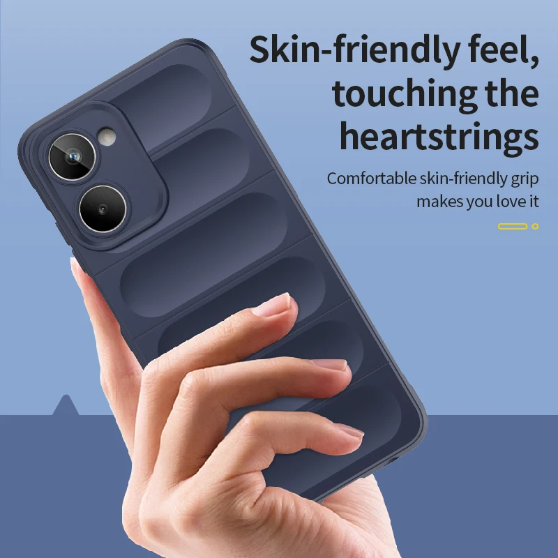 Enhanced Shockproof Liquid Silicone Back Phone Case - Durable Protective Cover