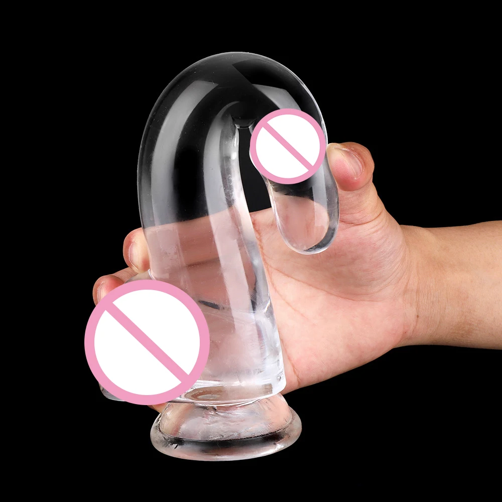 S/M/L/XL/XXL ventosa trasparente realistico Dildo pene cazzo cazzo prodotti  del sesso femminile giocattoli Sexy per donna adulti 18 Sexshop - AliExpress