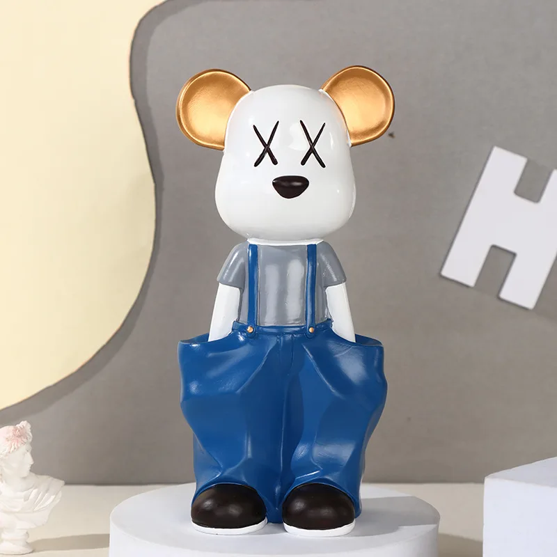 

Светильник роскошь, жестокий медведь украшения, игрушка ручной работы творческое искусство, гостиная, крыльцо, украшение рабочего стола, художественные украшения