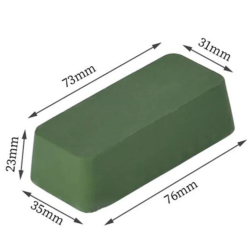 Metal polishing paste Stainless Steel Metal Polishing Wax Solid Polishing Paste Decontamination Scratch Repair and Removal of Abrasive Blocks