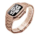 Steel-Rose gold
