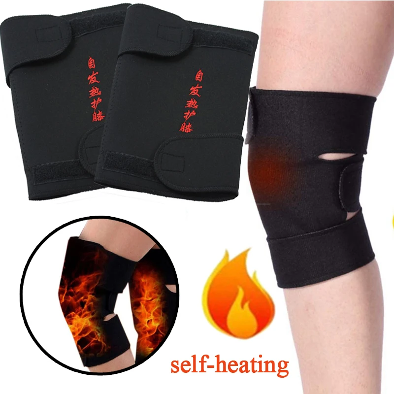 Knee Sleeve Tourmaline Joint Belt Self heating Knee Brace Kneepad Warm
