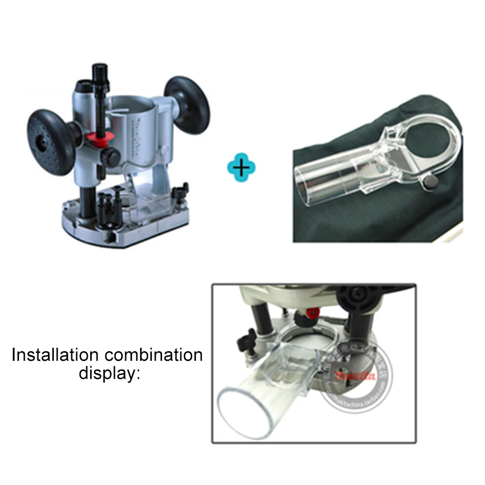 Makita 196613-4 Base Per Rifilare Completa Con Protezione Per - Foto 10