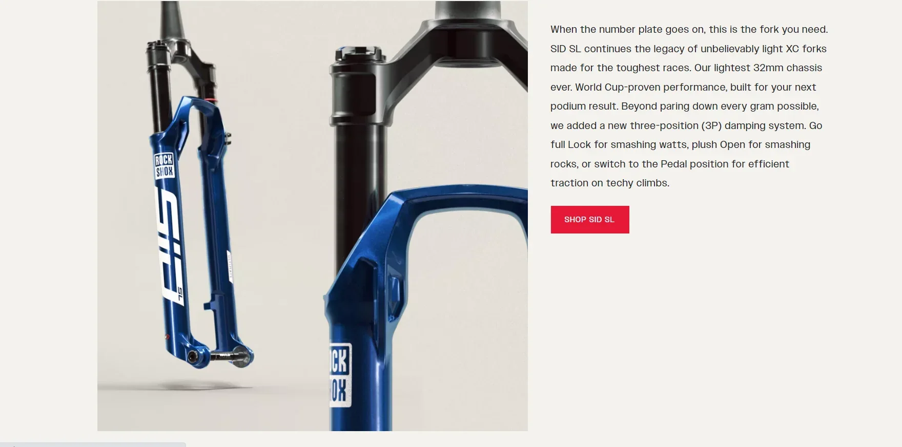 Fork Rockshox Sid Select Rl3 110mm Sl Select Rockshox Sid 110mm