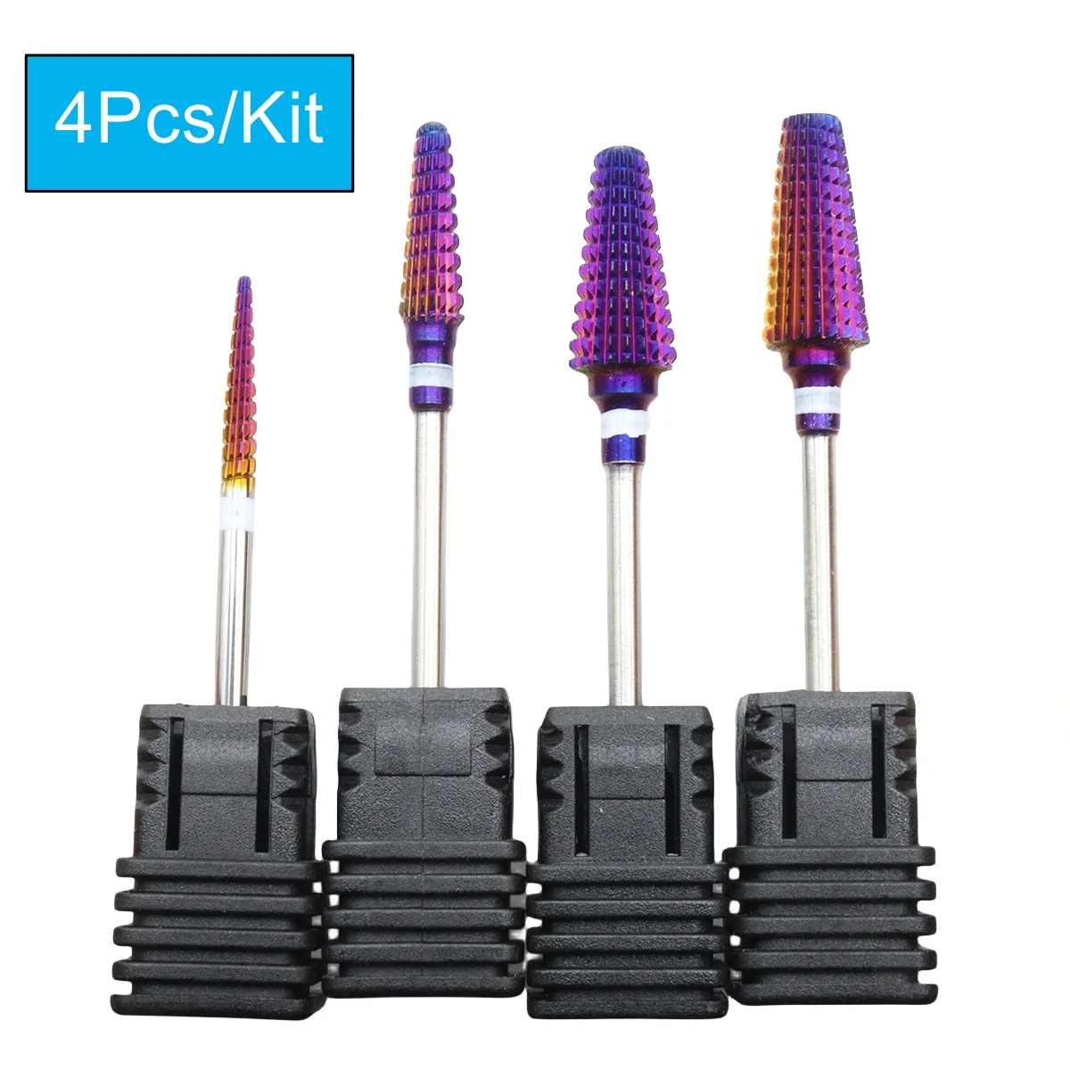 Kit Purple Pro Whole Carbide Nail Drill Bits Nail Art Electric Drill Machine Files Nail Art Tools cut and polish Nail Tools