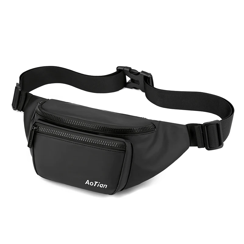 Men's Waist Packs Nylon Man Sports Chest bags Male Shoulder bag Phone boy Teenager Crossbody Bags Money Purse Unisex