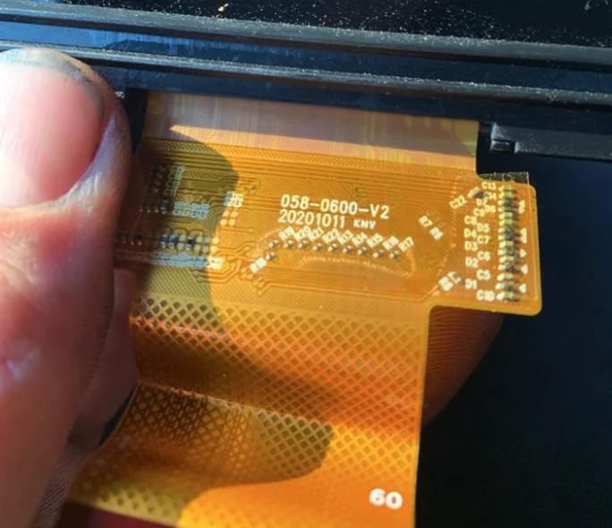 Tela Lcd para Byintek K25 Projetor Versão Inteligente Peças do Projetor Faça Você Mesmo Novo 0580600-v1 v2 - Imagem 2