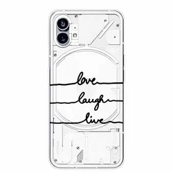 Silicone Soft Cute Transparent Protective Case - Clear TPU Cover - Nothing Phone 1 (24)