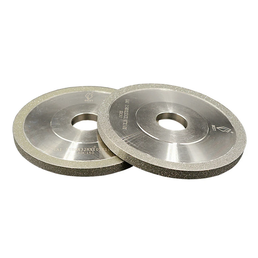 

Diamond Grinding Wheel Diameter 100MM Ceramic Tungsten Steel Milling Cutter Special Sharpening Tool Alloy Parallel Emery Wheel