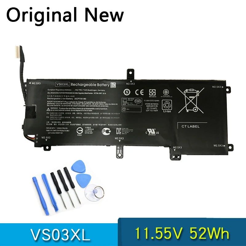 

Original Battery VS03XL For HP Envy 15-AS 15-AS014WM 15-as101ng 15-as024TU 15-as030TU 849047-541 HSTNN-UB6Y 849313-850 TPN-I125