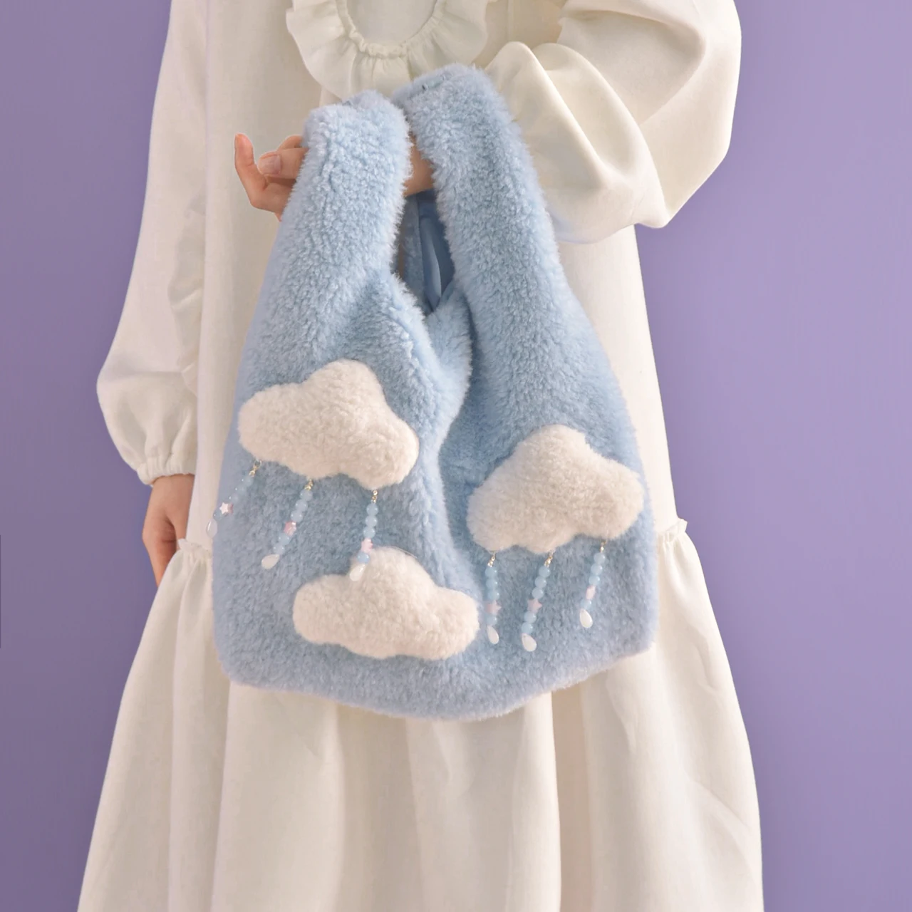 Blau Wolken Lammwolle  , Ϳ ޽ , ڽ  л ڵ, Geburtstagsgeschenk,  ǰ