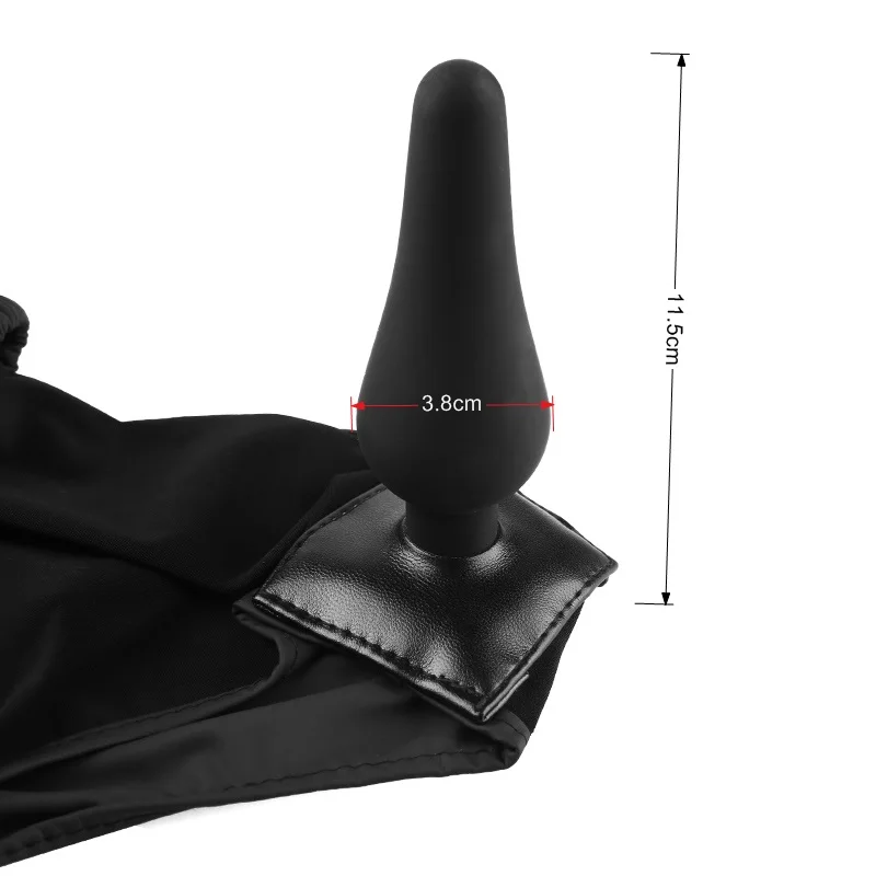 Анальды тығыны бар латексті трусиктер Анальды тығыны бар латексті трусиктер