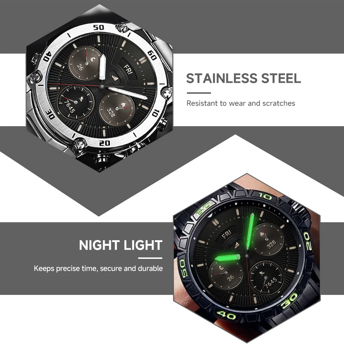 Panda Green Luminous Sports Quartz Watch Dial with S Logo