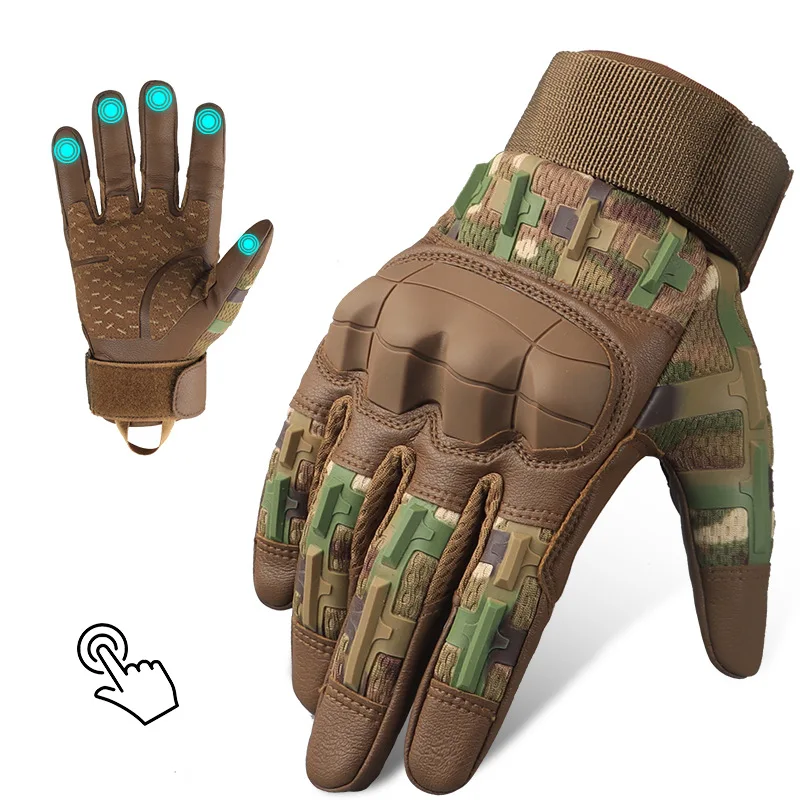 

Tactical Hunting Gloves for Outdoor Mountaineering, Protective, Motorcycles, Locomotives, Training, Combat, Anti-Skid, Military