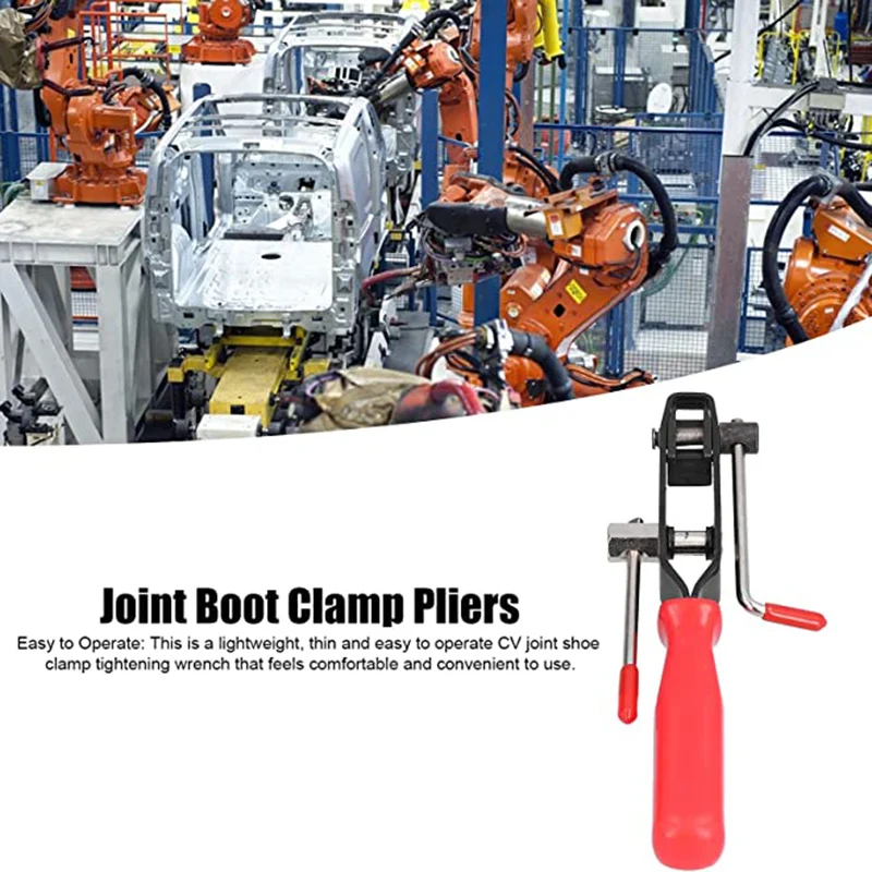Car ATV Auto Joint Banding Boot Axle Clamp Tool Half Shaft Boot Band Buckle Clamps Repair Install Tools Axle Clamp cv boot clamp