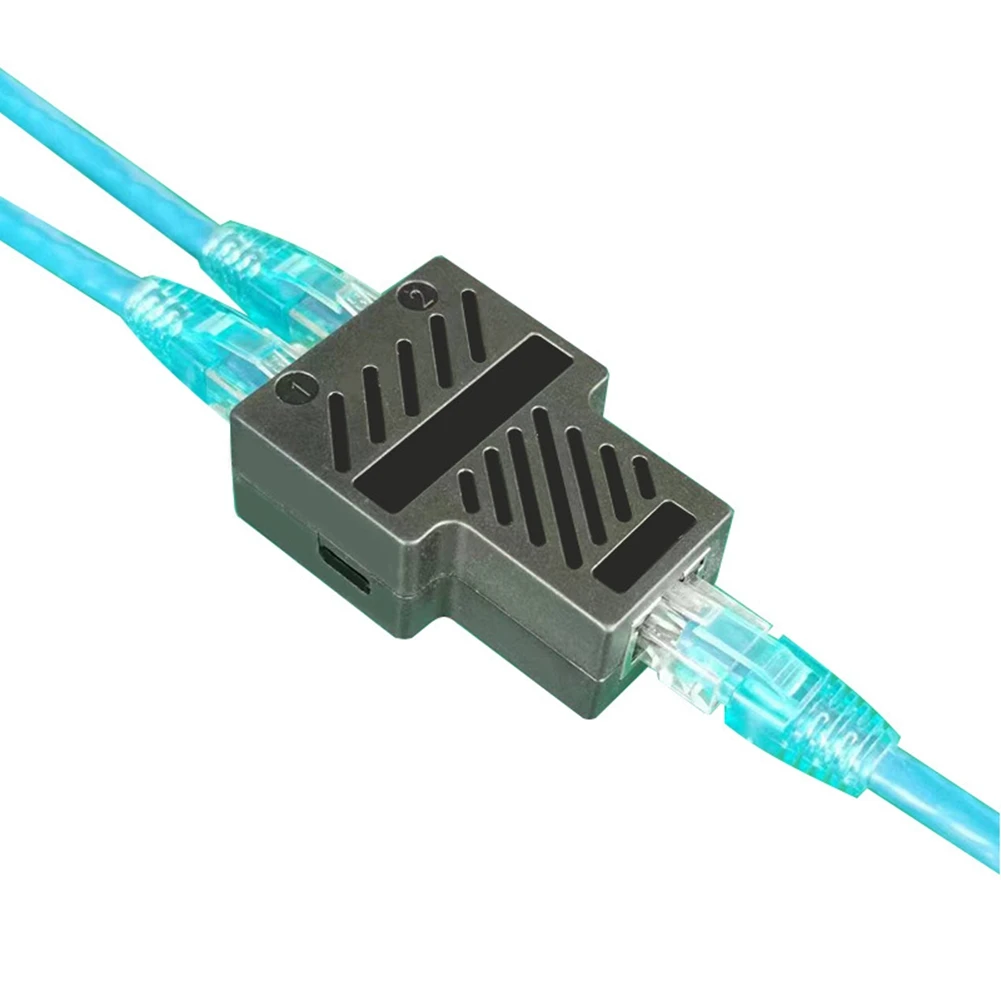 이더넷 스플리터 네트워크 익스텐션 인터넷 네트워크 케이블 익스텐더, 100Mbps RJ45 커넥터, 1-2 이더넷 어댑터