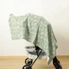 HappyFlute New 1PCS Cute Pattern 120*110CM Super Skin-friendly&Soft Muslin Cotton Fiber Swaddle Newborn Blanket Baby Infant Wrap 5